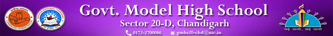 Govt. Model High School Sector-20 D, Chandigarh